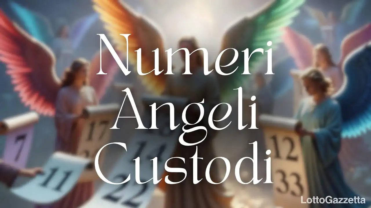 NUMERI DEGLI ANGELI CUSTODI del 27/02/2026 4 NUMERI DEGLI ANGELI CUSTODI del 27/02/2026