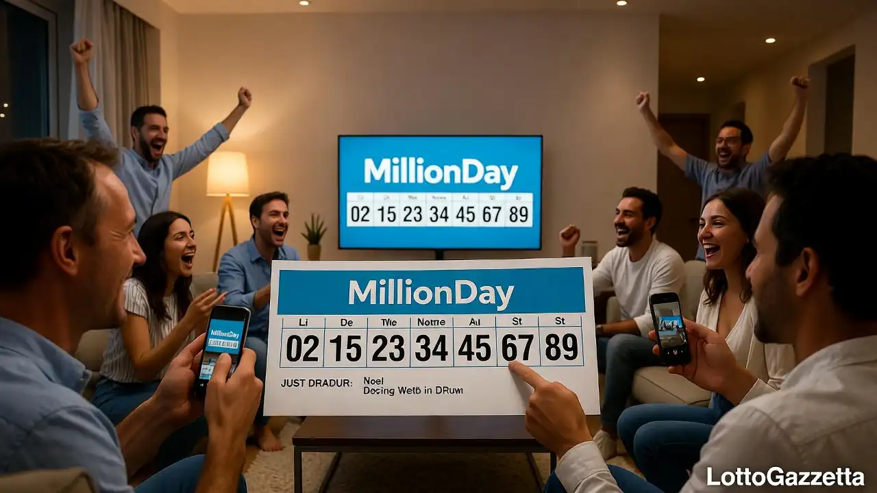 MillionDay e MillionDayExtra di oggi 21/02/2026 1 MillionDay e MillionDayExtra di oggi 21/02/2026