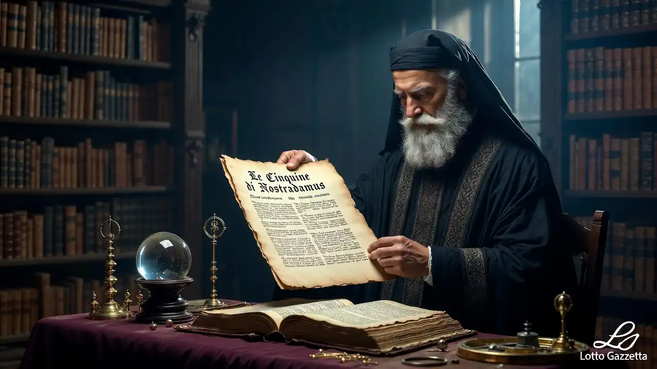 Le cinquine di NOSTRADAMUS del 07/02/2026