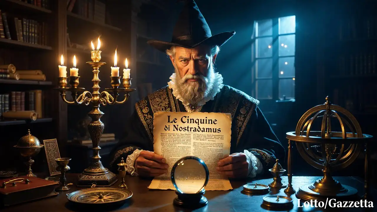 Le cinquine di NOSTRADAMUS del 13/02/2026