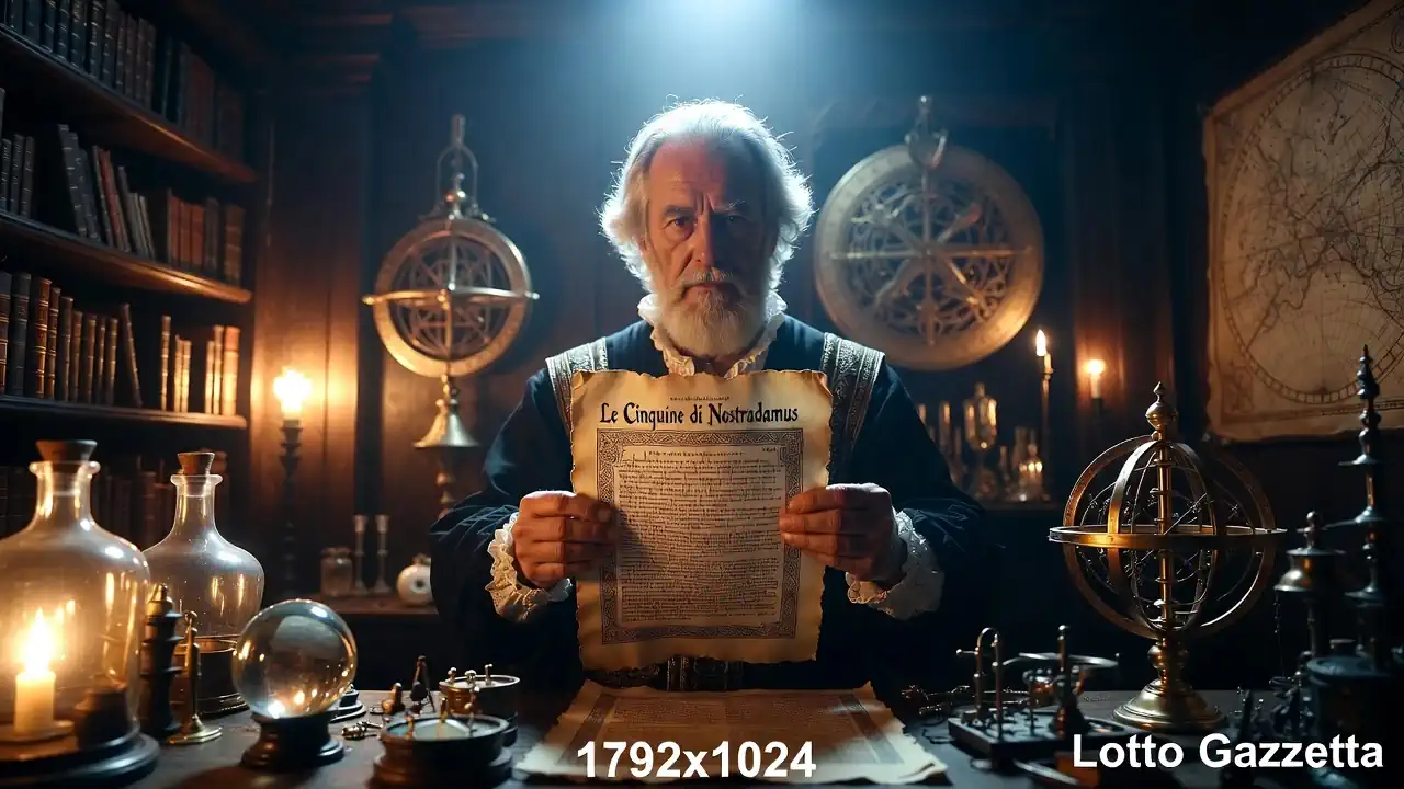 Le cinquine di NOSTRADAMUS del 17/02/2026 9 Le cinquine di NOSTRADAMUS del 17/02/2026