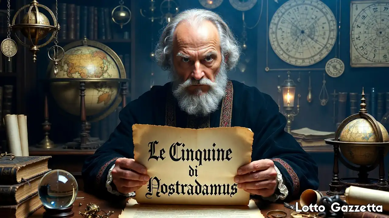 Le cinquine di NOSTRADAMUS del 19/02/2026 9 Le cinquine di NOSTRADAMUS del 19/02/2026