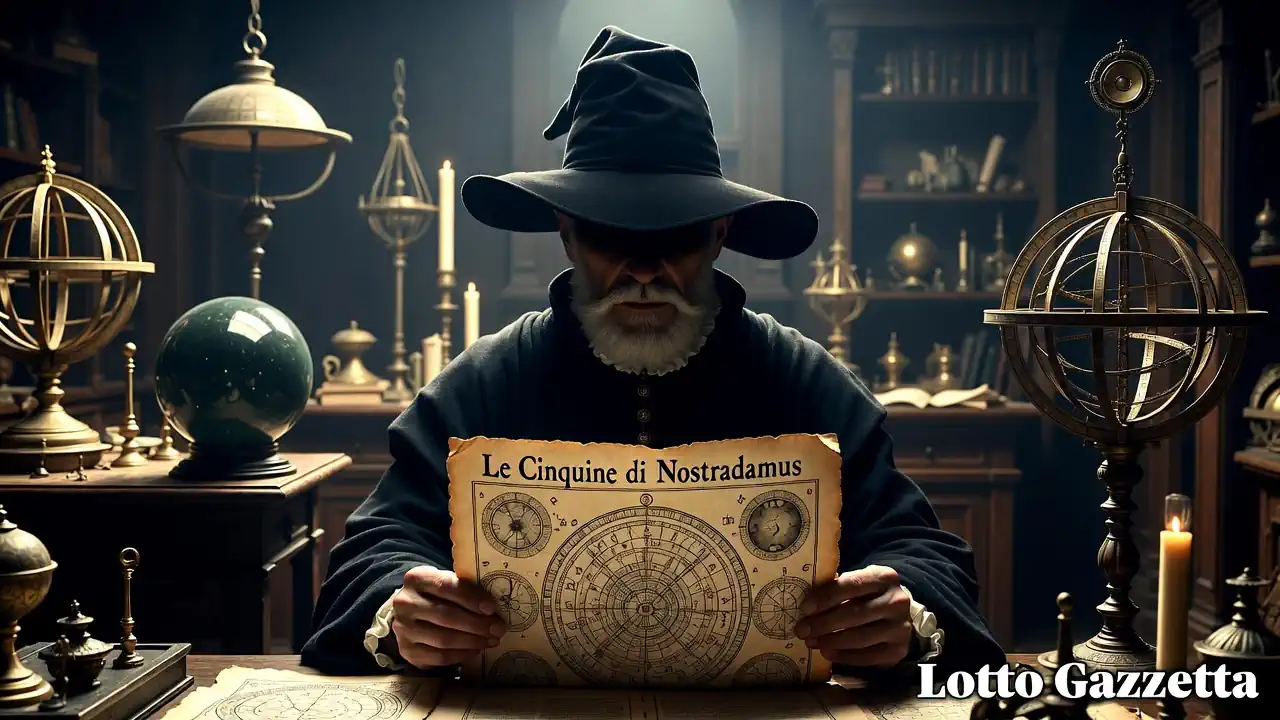 Le cinquine di NOSTRADAMUS del 21/02/2026 9 Le cinquine di NOSTRADAMUS del 21/02/2026