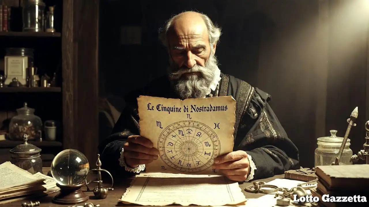 Le cinquine di NOSTRADAMUS del 28/02/2026 7 Le cinquine di NOSTRADAMUS del 28/02/2026