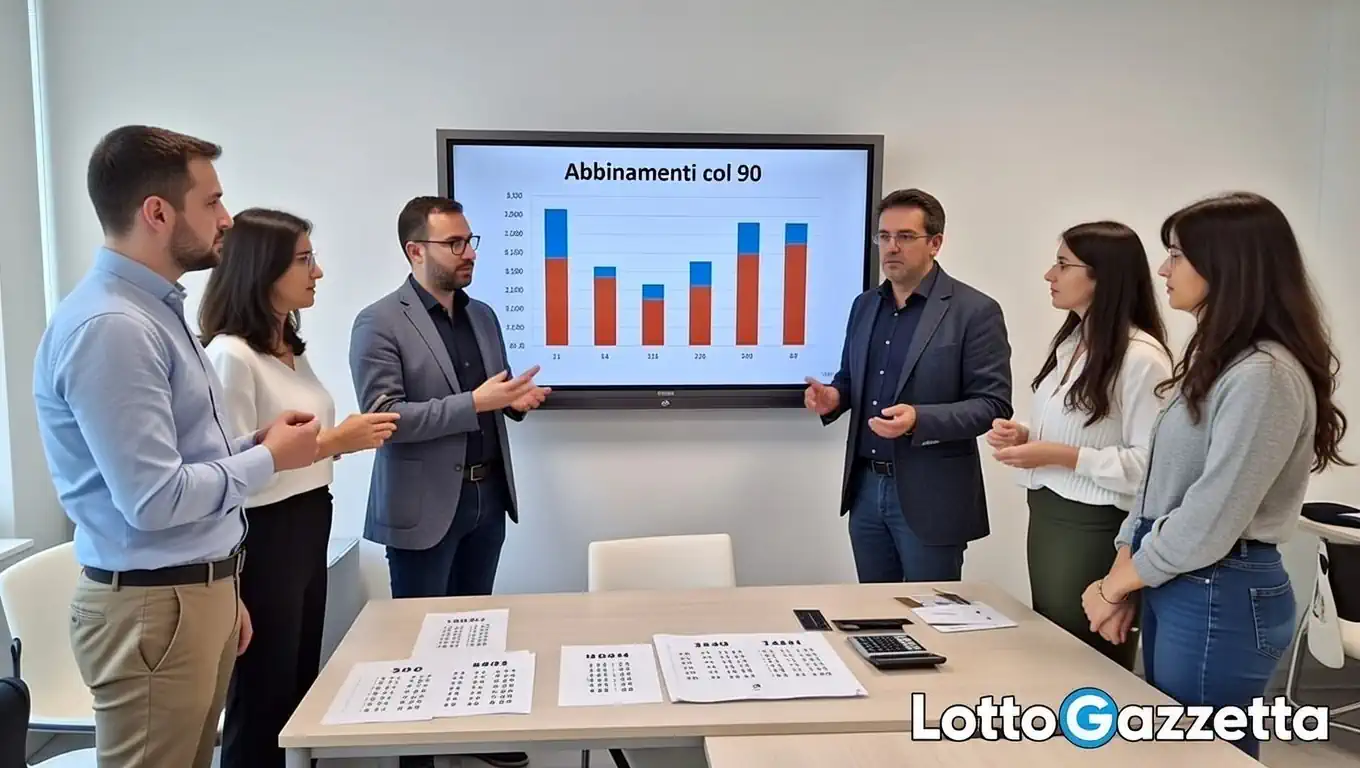 Gli abbinamenti con il 90 del 06/02/2026