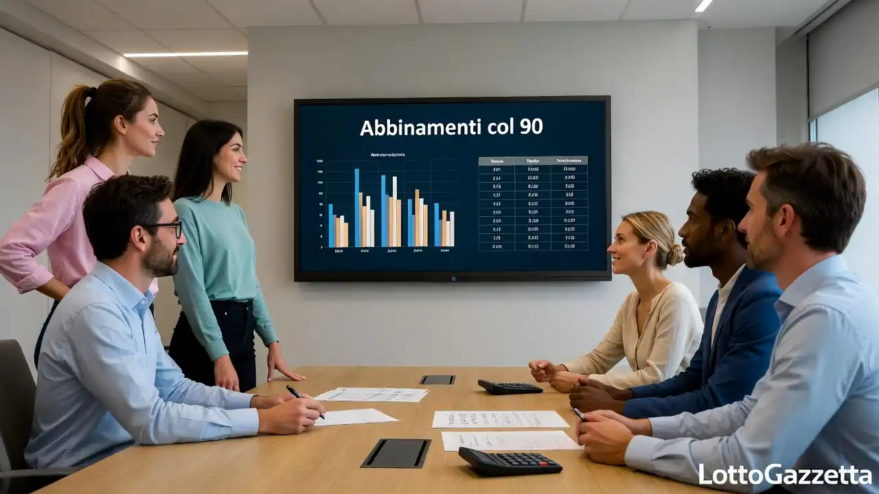 Gli abbinamenti con il 90 del 07/02/2026