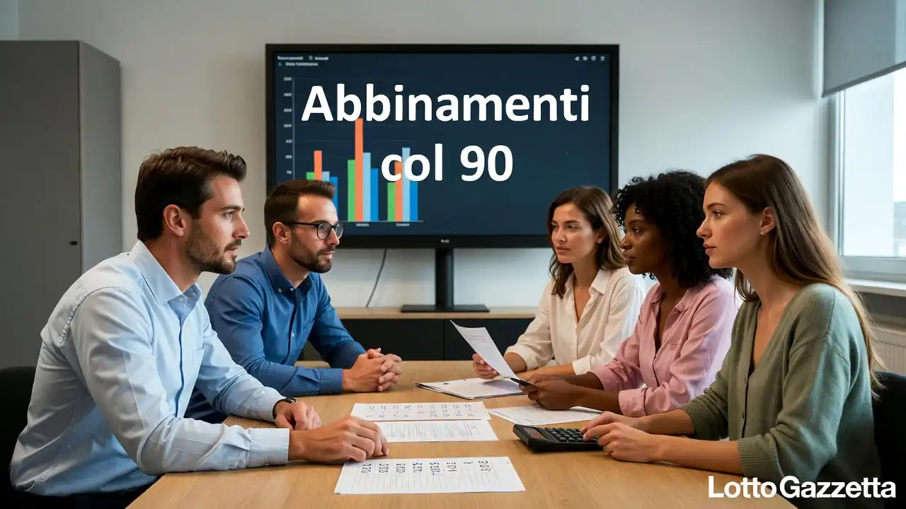 Gli abbinamenti con il 90 del 17/02/2026 7 Gli abbinamenti con il 90 del 17/02/2026