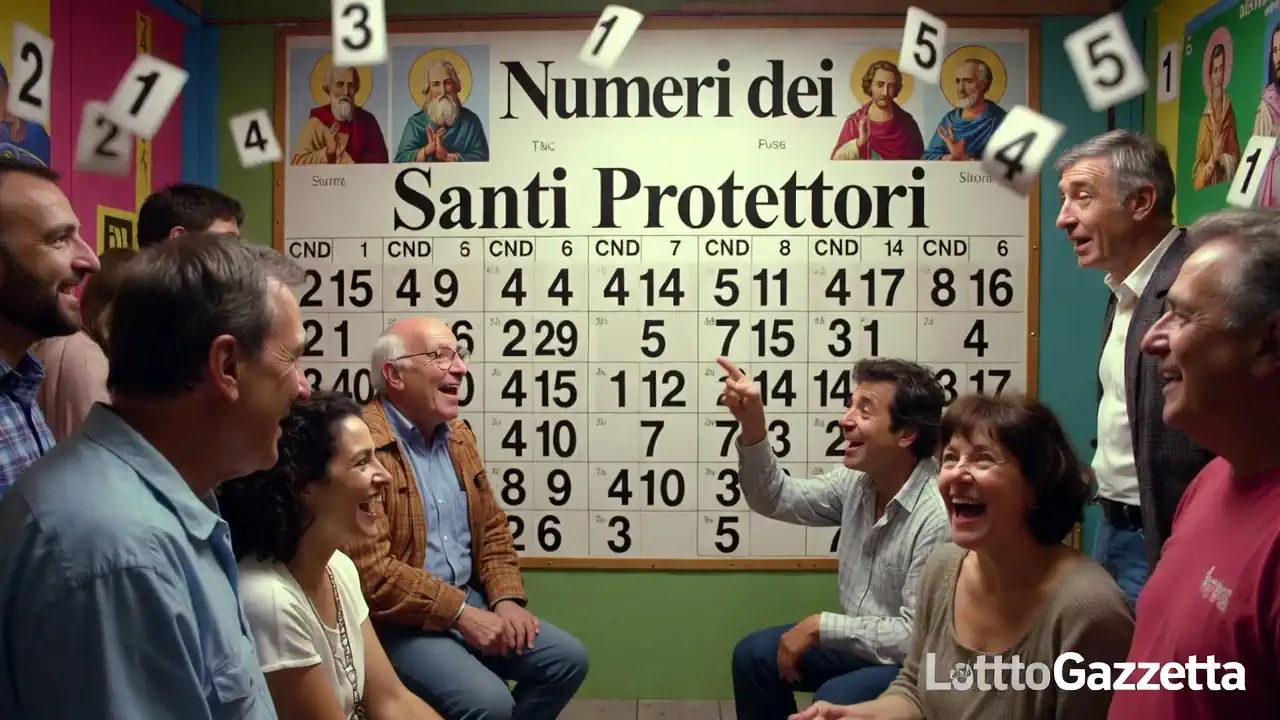 Numeri del Santo Protettore del 19/02/2026 8 Numeri del Santo Protettore del 19/02/2026