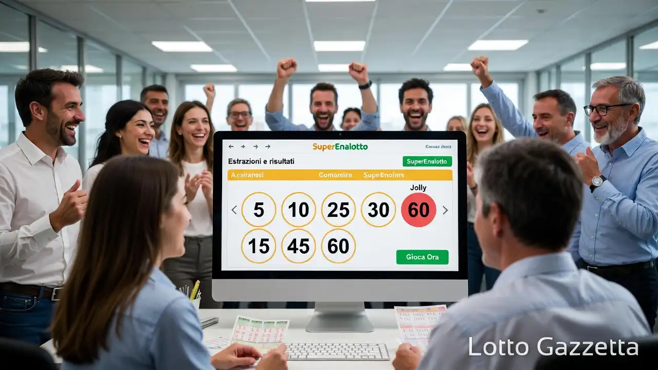 Estrazioni Superenalotto del 19/02/2026