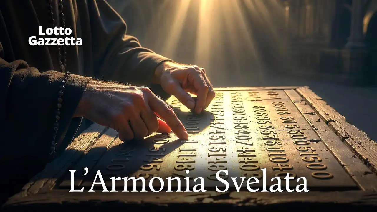 L'Armonia Svelata: I Segreti della Tavola del Cappuccino 7 L'Armonia Svelata, Tavola del Cappuccino, Previsioni Lotto 2026, Padre Emidio di Cori, Frate Pacifico, Cabala Cristiana, Numeri Responsivi