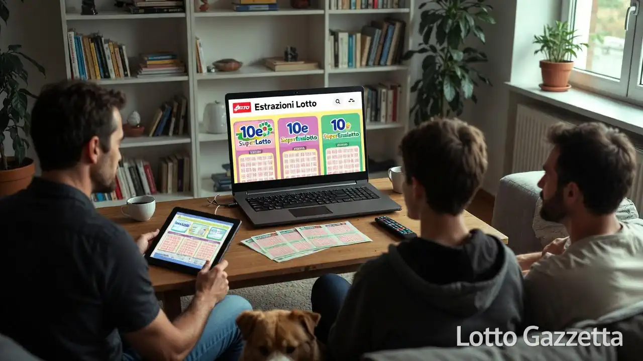 Lotto 10eLotto Superenalotto di 12/02/2026