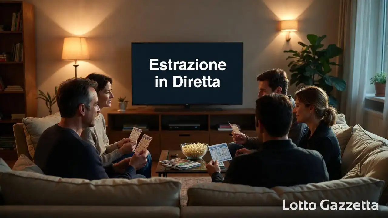 Video estrazioni del Lotto del 14/02/2026 5 Video estrazioni del Lotto del 14/02/2026