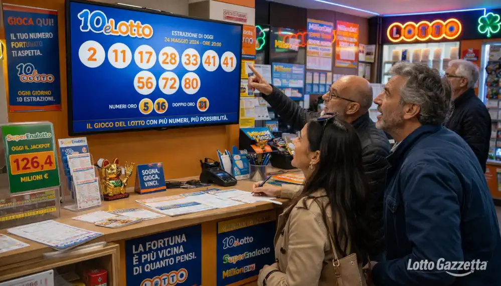 Estrazioni del 10eLotto del 02/04/2026