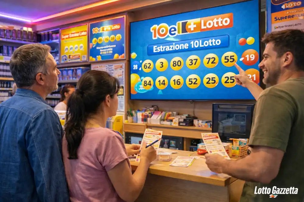 Estrazioni del 10eLotto del 19/03/2026 5 Estrazioni del 10eLotto del 19/03/2026