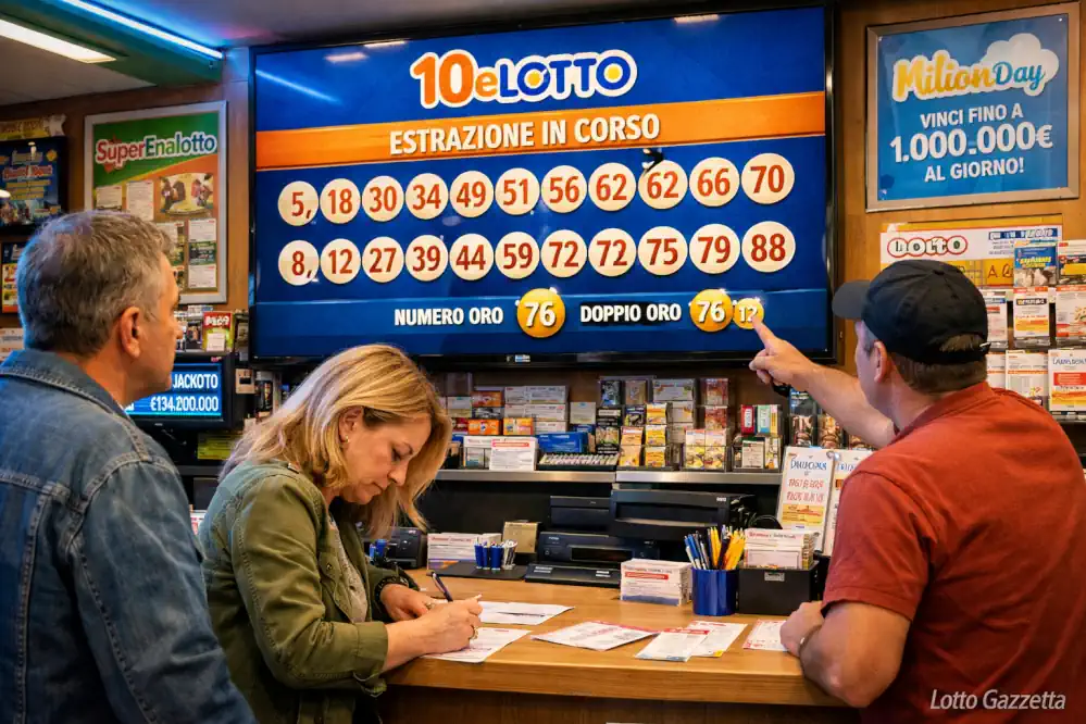 Estrazioni del 10eLotto del 24/03/2026