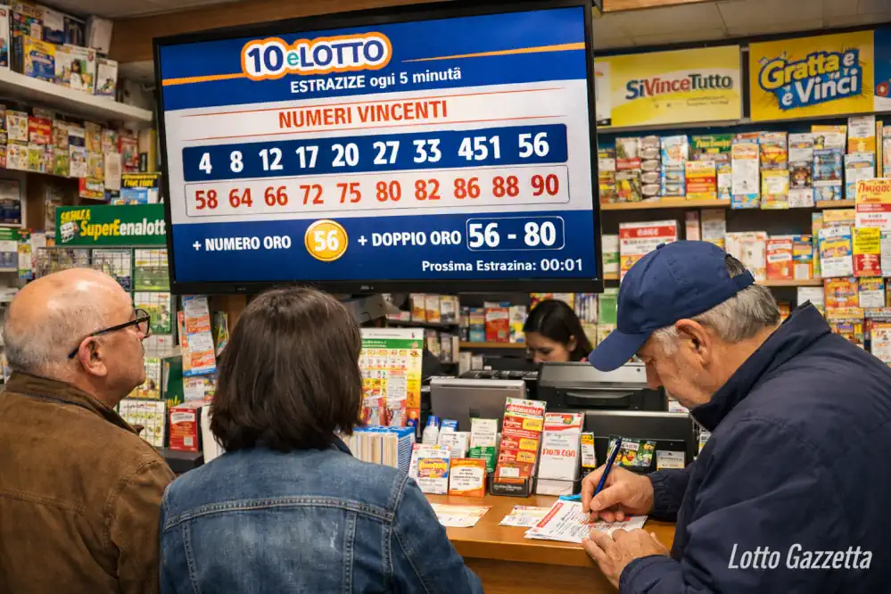 Estrazioni del 10eLotto del 26/03/2026 2 Estrazioni del 10eLotto del 26/03/2026