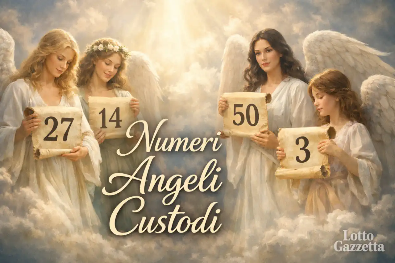 NUMERI DEGLI ANGELI CUSTODI del 12/03/2026