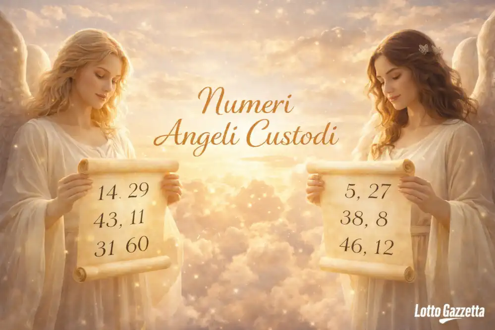 NUMERI DEGLI ANGELI CUSTODI del 20/03/2026