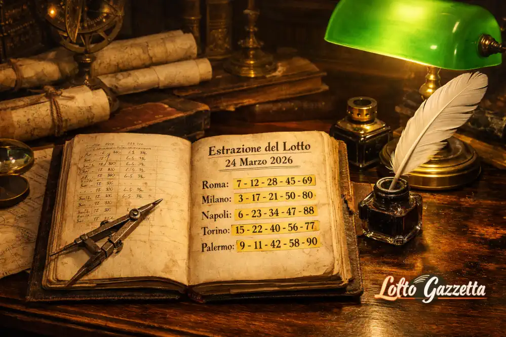 Metodi antichi Lotto: segni e numeri del 24 marzo 2026