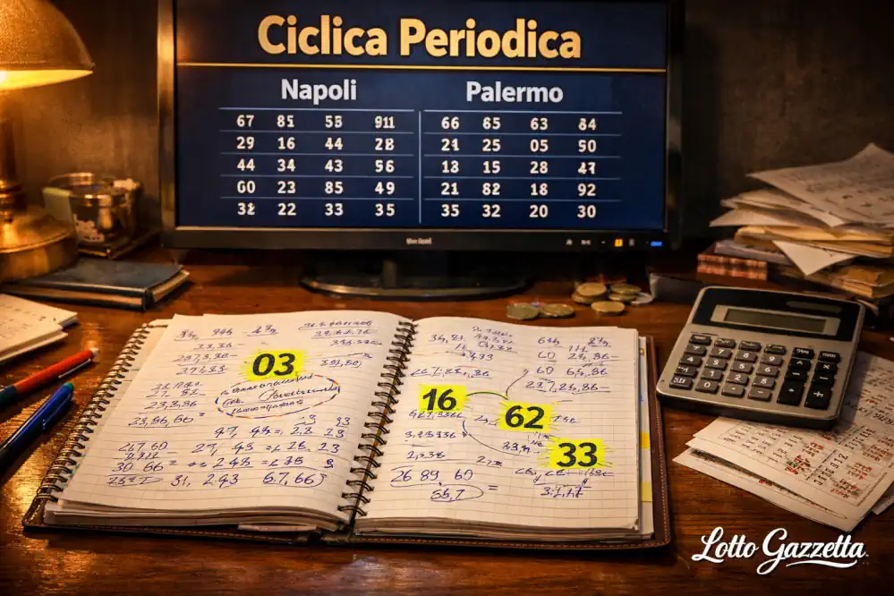 Ciclica Periodica: 13 casi perfetti e ambata 3 9 Ciclica Periodica: 13 casi perfetti e ambata 3