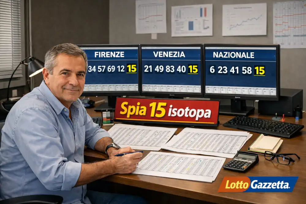 Spia 15 isotopa: 6 casi rari e segnale forte