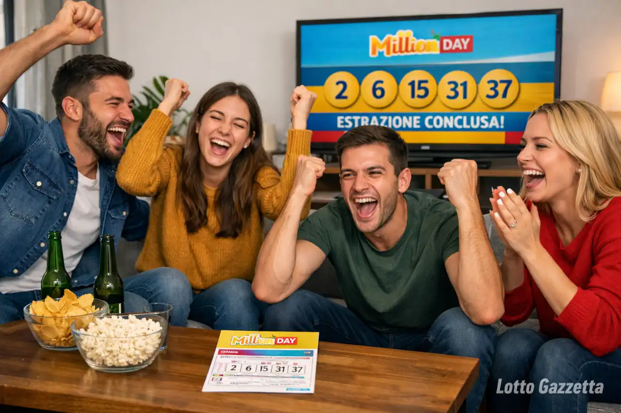 MillionDay e MillionDayExtra di oggi 10/03/2026