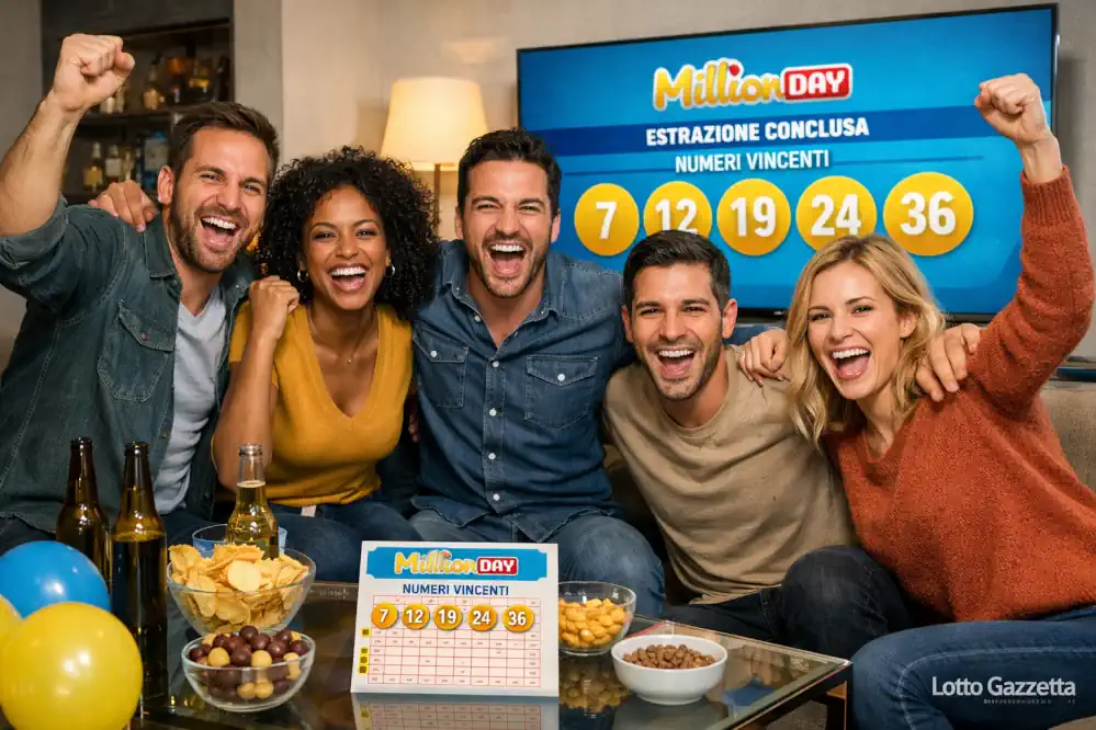 MillionDay e MillionDayExtra di oggi 20/03/2026