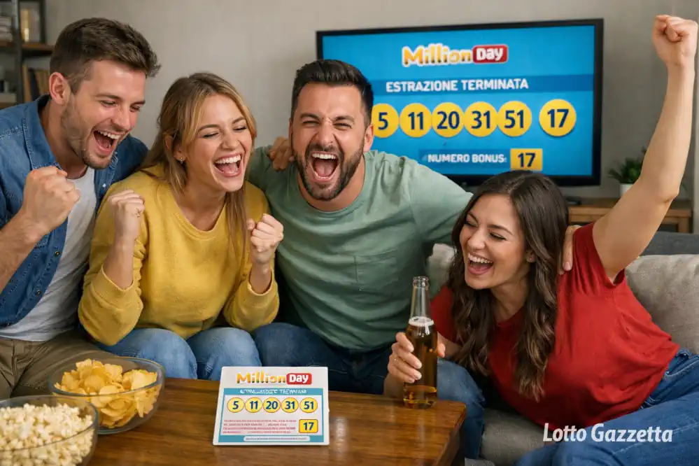 MillionDay e MillionDayExtra di oggi 26/03/2026 1 MillionDay e MillionDayExtra di oggi 26/03/2026