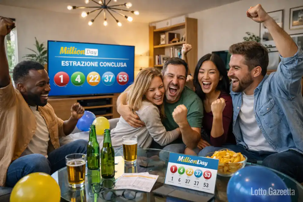 MillionDay e MillionDayExtra di oggi 27/03/2026
