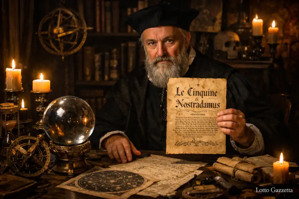 Le cinquine di NOSTRADAMUS del 21/03/2026 2 Le cinquine di NOSTRADAMUS del 21/03/2026