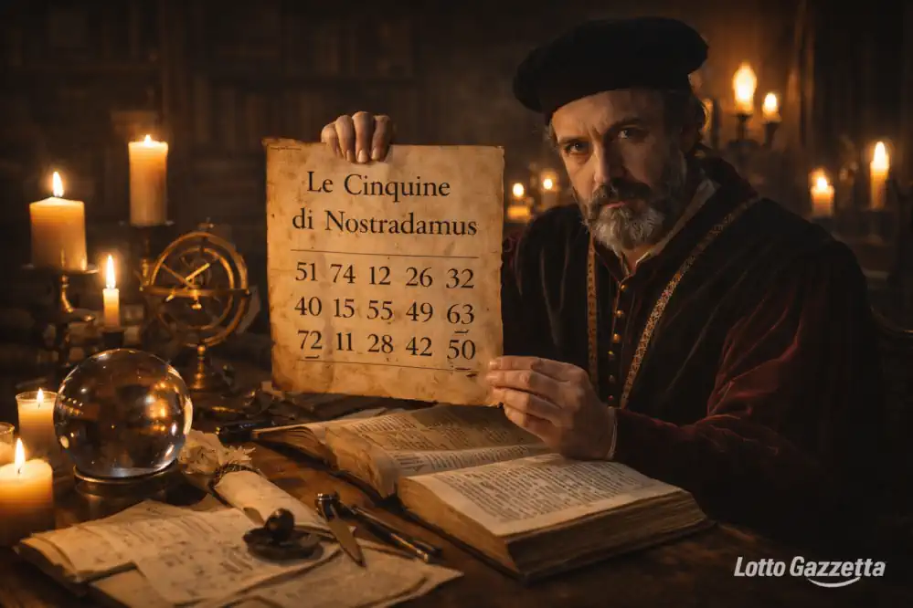 Le cinquine di NOSTRADAMUS del 03/04/2026