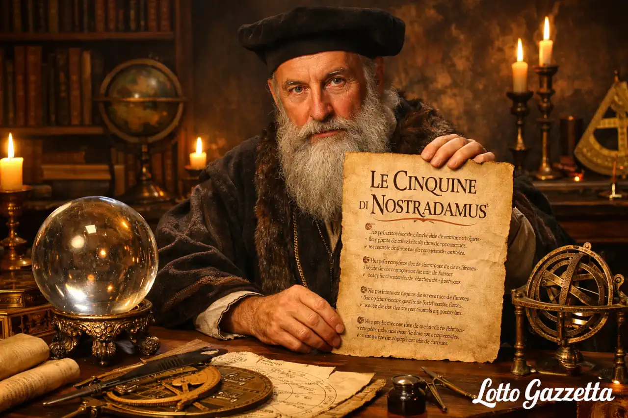 Le cinquine di NOSTRADAMUS del 13/03/2026