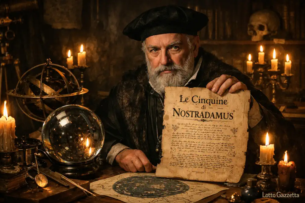 Le cinquine di NOSTRADAMUS del 26/03/2026