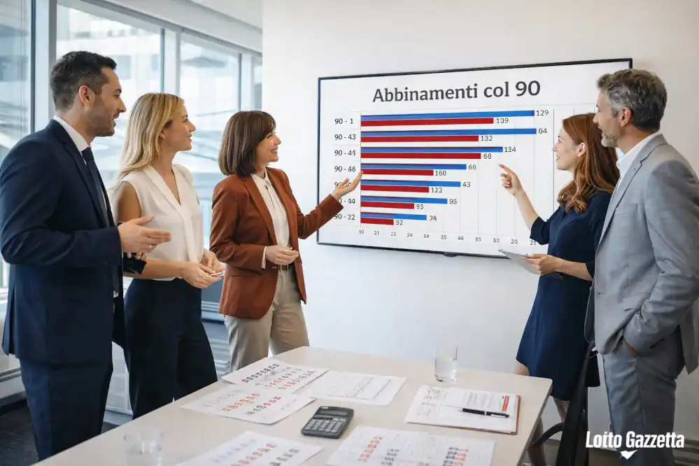 Gli abbinamenti con il 90 del 20/03/2026