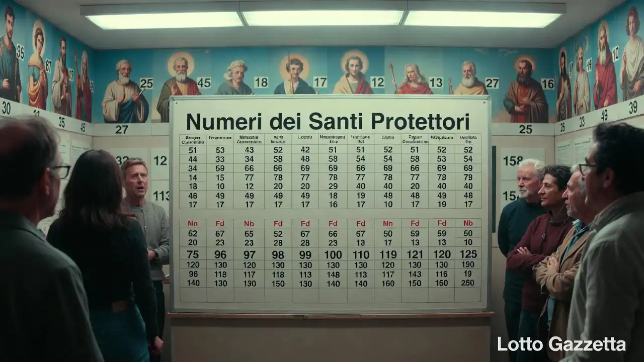 Numeri del Santo Protettore del 06/03/2026