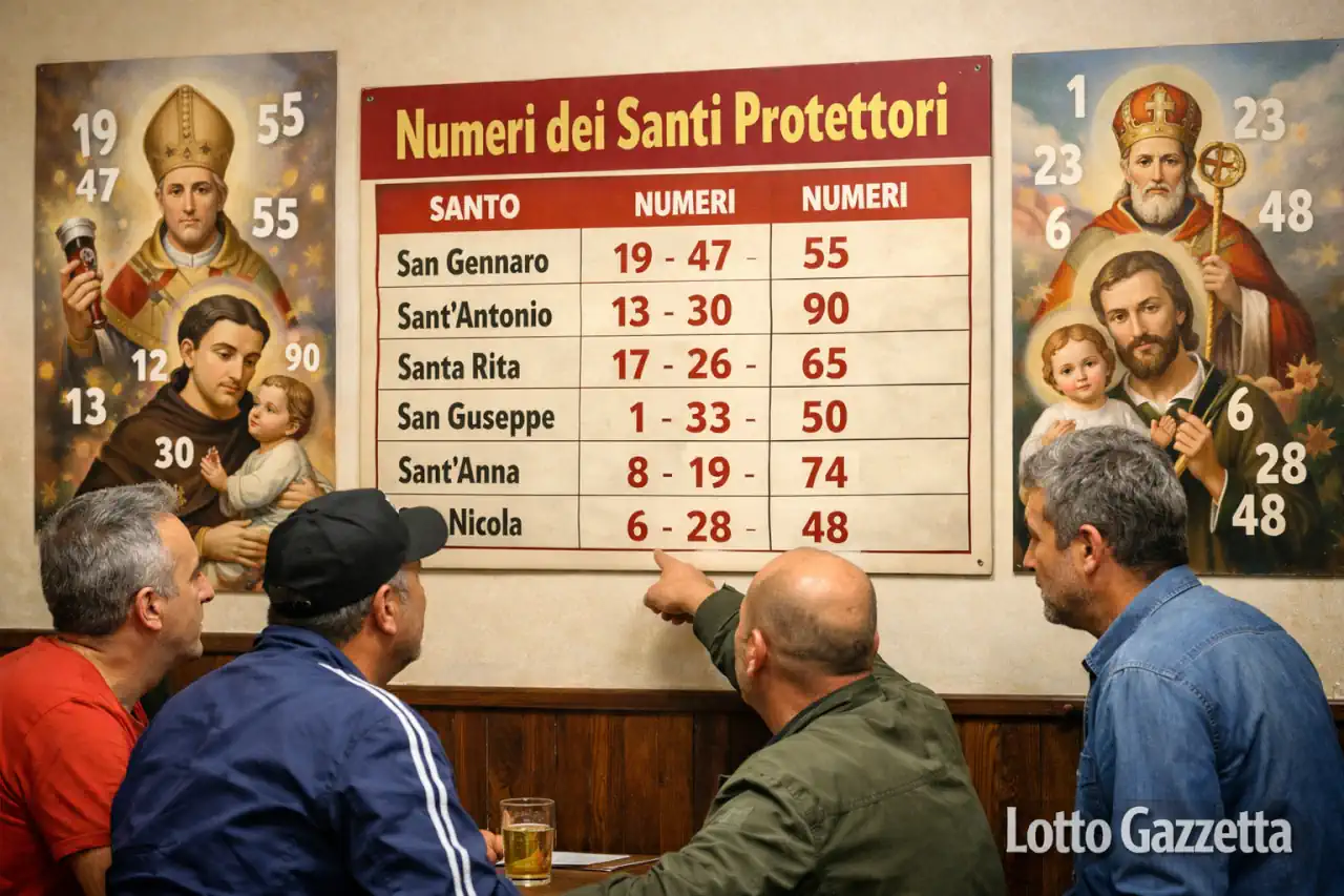 Numeri del Santo Protettore del 13/03/2026