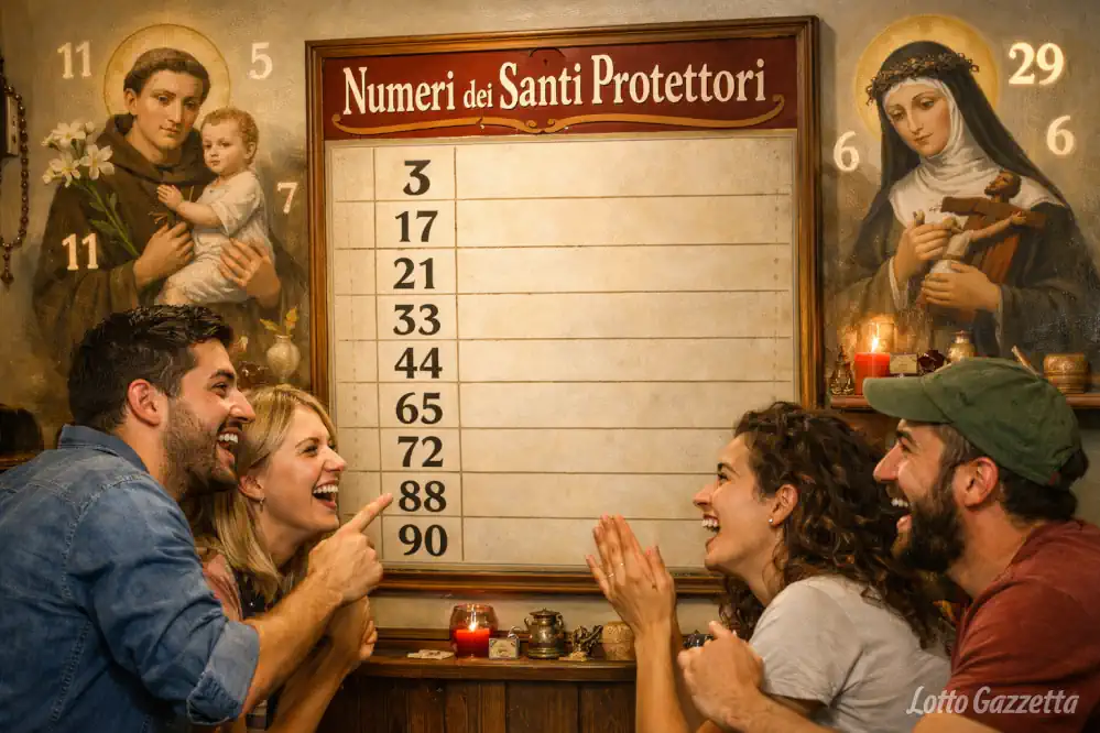 Numeri del Santo Protettore del 21/03/2026
