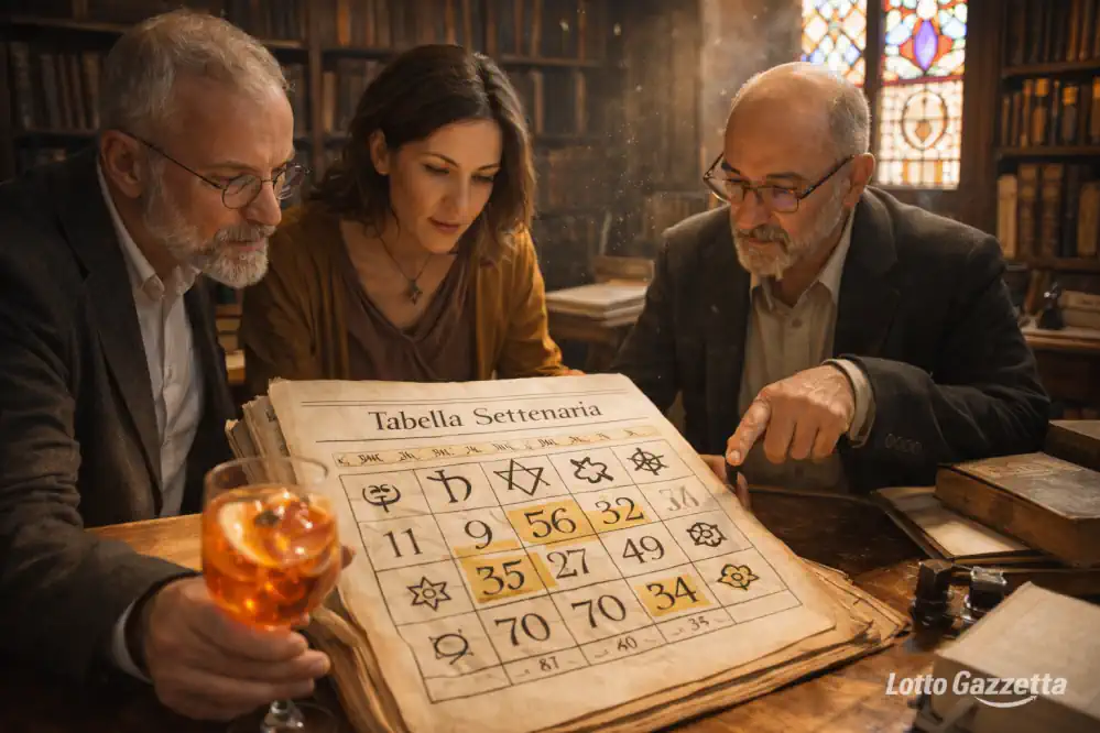 La Tabella SETTENARIA per il 03/04/2026