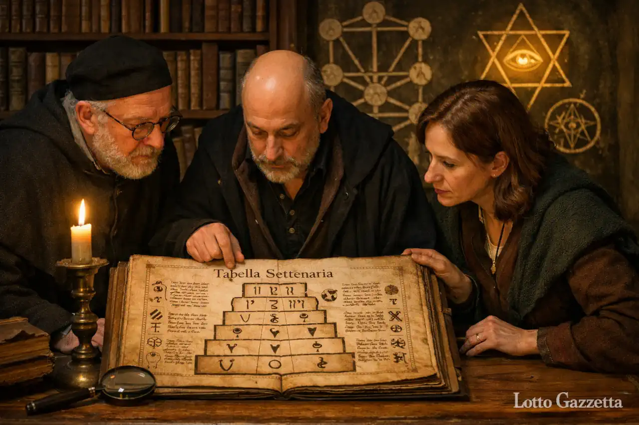 La Tabella SETTENARIA per il 12/03/2026