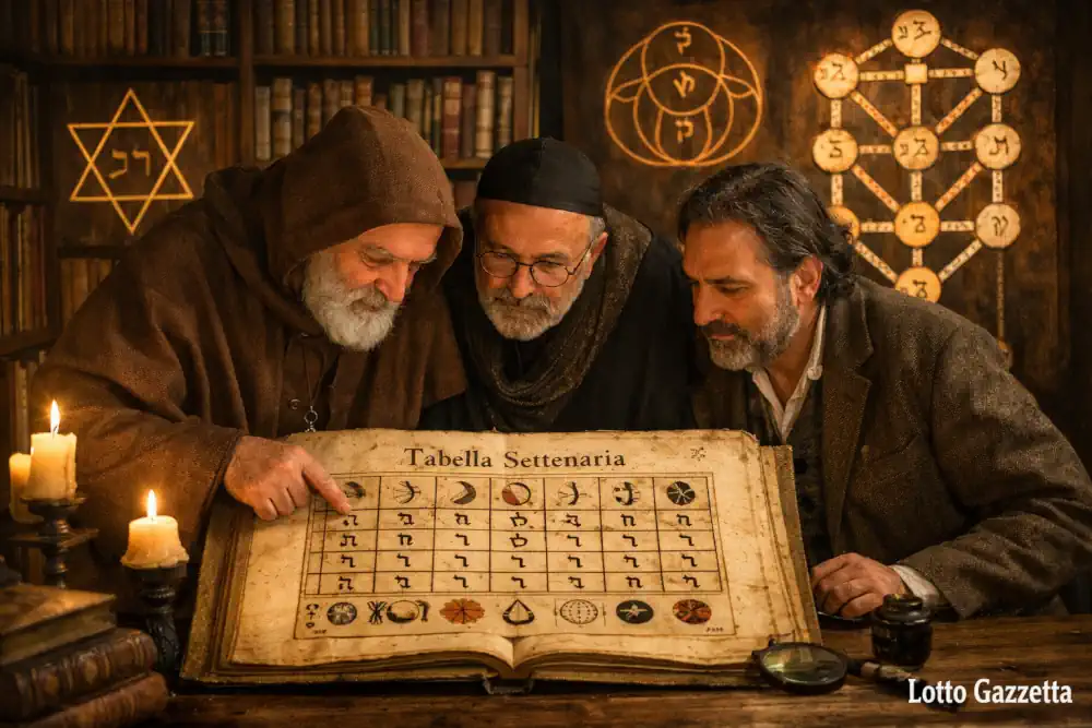 La Tabella SETTENARIA per il 14/03/2026