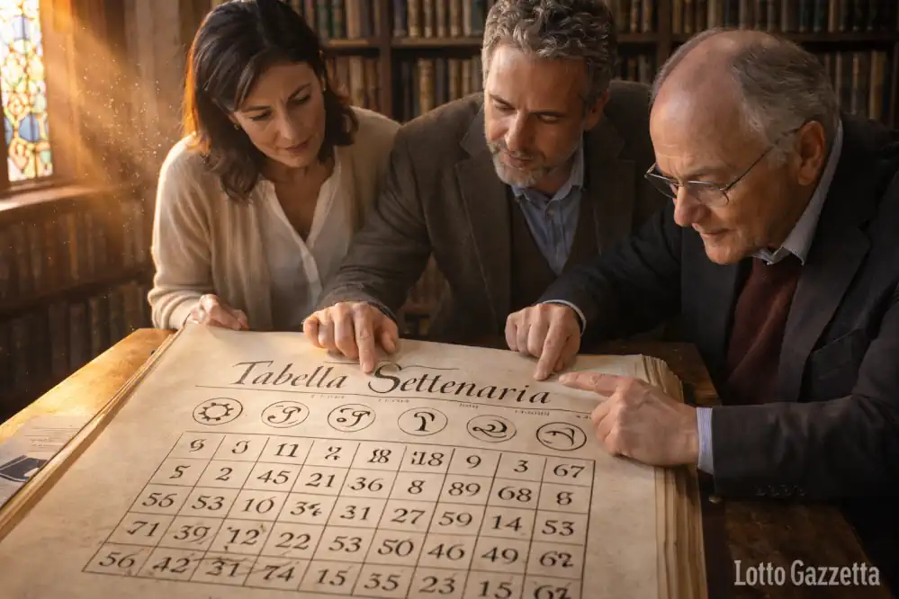 La Tabella SETTENARIA per il 17/03/2026