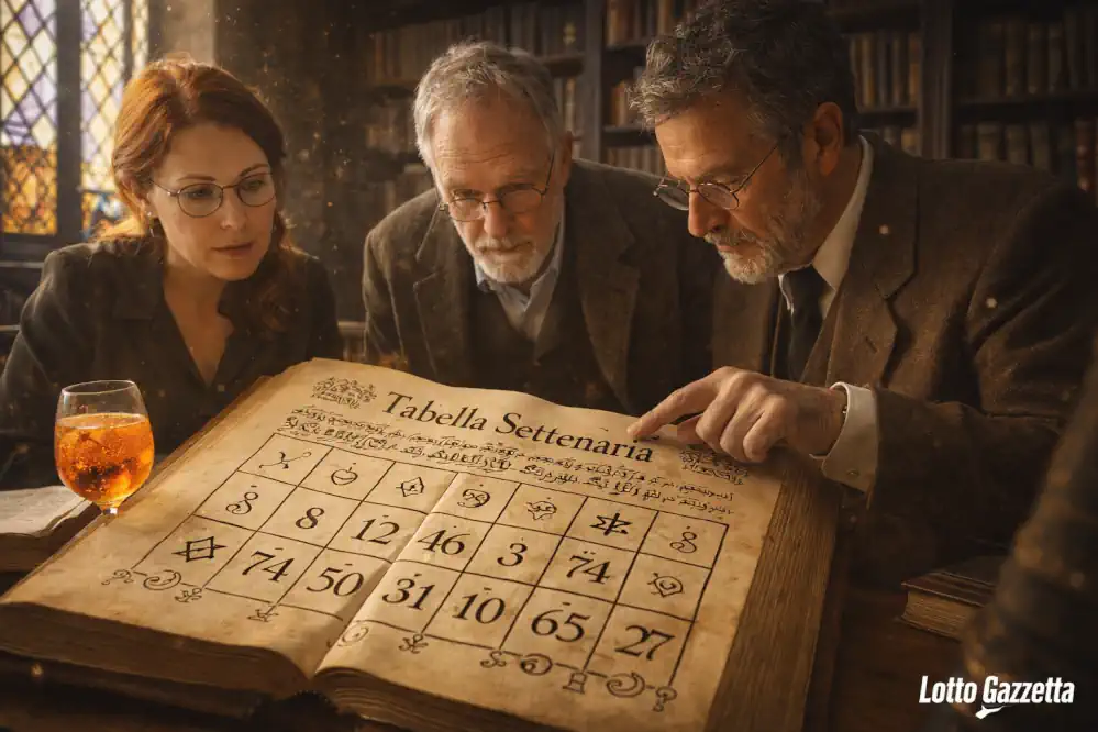 La Tabella SETTENARIA per il 20/03/2026