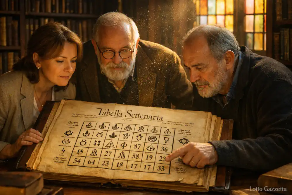 La Tabella SETTENARIA per il 21/03/2026 4 La Tabella SETTENARIA per il 21/03/2026