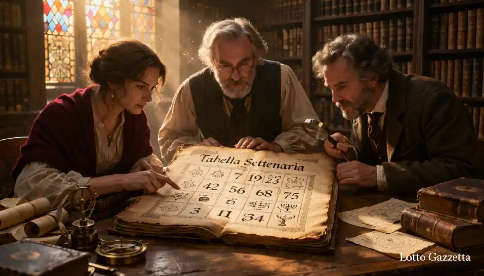 La Tabella SETTENARIA per il 31/03/2026 4 La Tabella SETTENARIA per il 31/03/2026