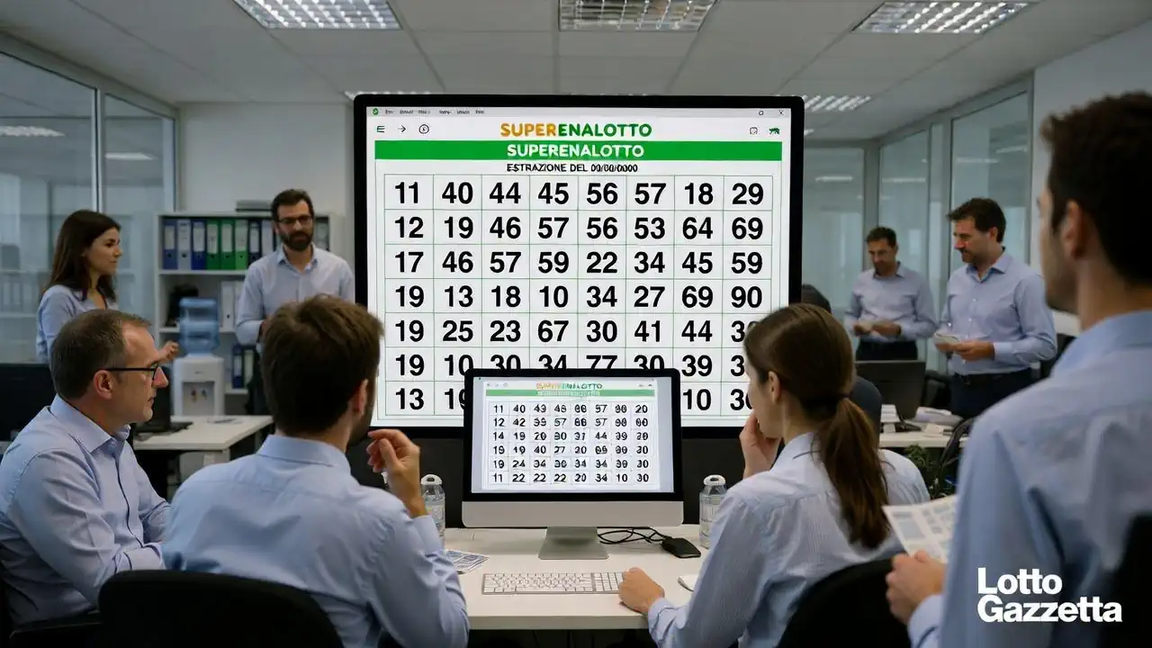 Estrazioni Superenalotto del 07/03/2026