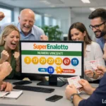 Estrazioni Superenalotto del 13/03/2026
