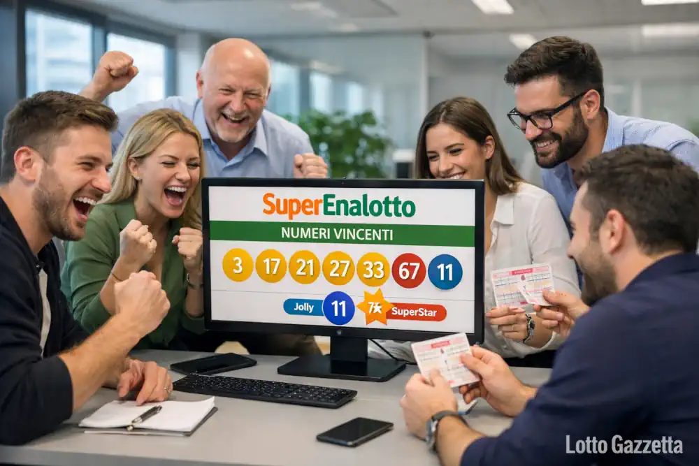 Estrazioni Superenalotto del 13/03/2026