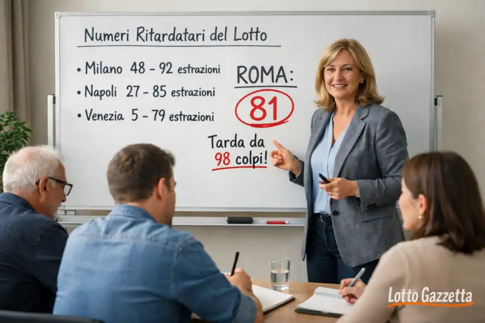 I Top 5 Ritardatari del 21/03/2026 5 I Top 5 Ritardatari del 21/03/2026