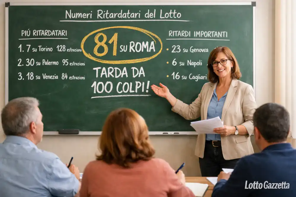 I Top 5 Ritardatari del 26/03/2026