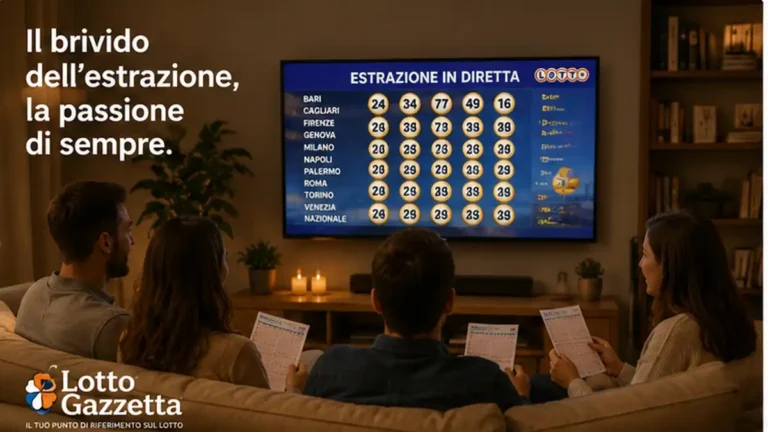 Video estrazioni Lotto oggi: diretta e risultati 23 Video estrazioni del Lotto